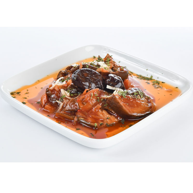 Fried Eggplant with prunes