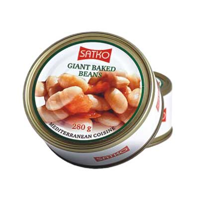 Haricots blancs en sauce de tomates