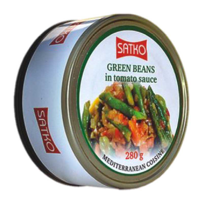 Haricots verts en sauce de tomates 280g