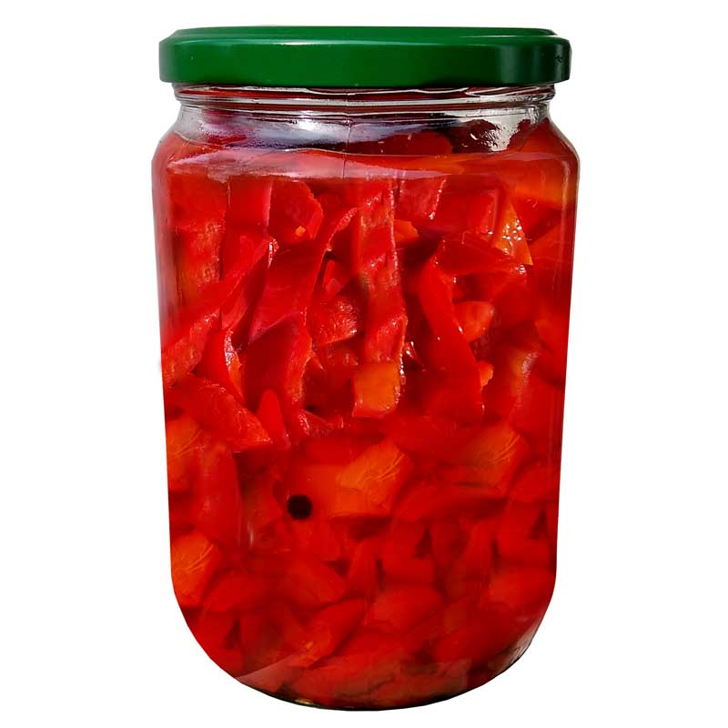 Poivrons Rouges Marinés 720ml